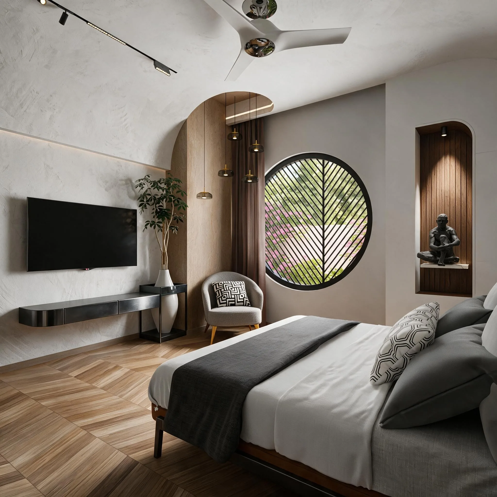 N House — Guest bedroom 1