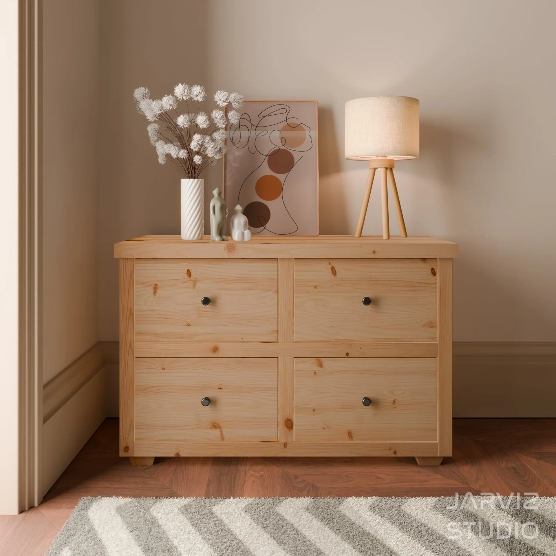 Ruby UK — Portreath Chest of Drawers Lifestyle